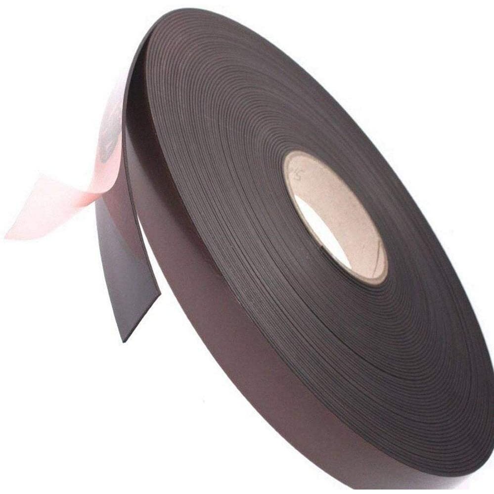 3m Magnetic Tape/Strip with Self Adhesive, 12mm Wide x 3m (10ft) (Polarity A)